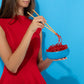 Kervan Candy Bebeto Strawberry Licorice Laces - Soft & Chewy, 2 lbs, 13.31 x 4.90 x 26.50 cm, Ideal for Decorating