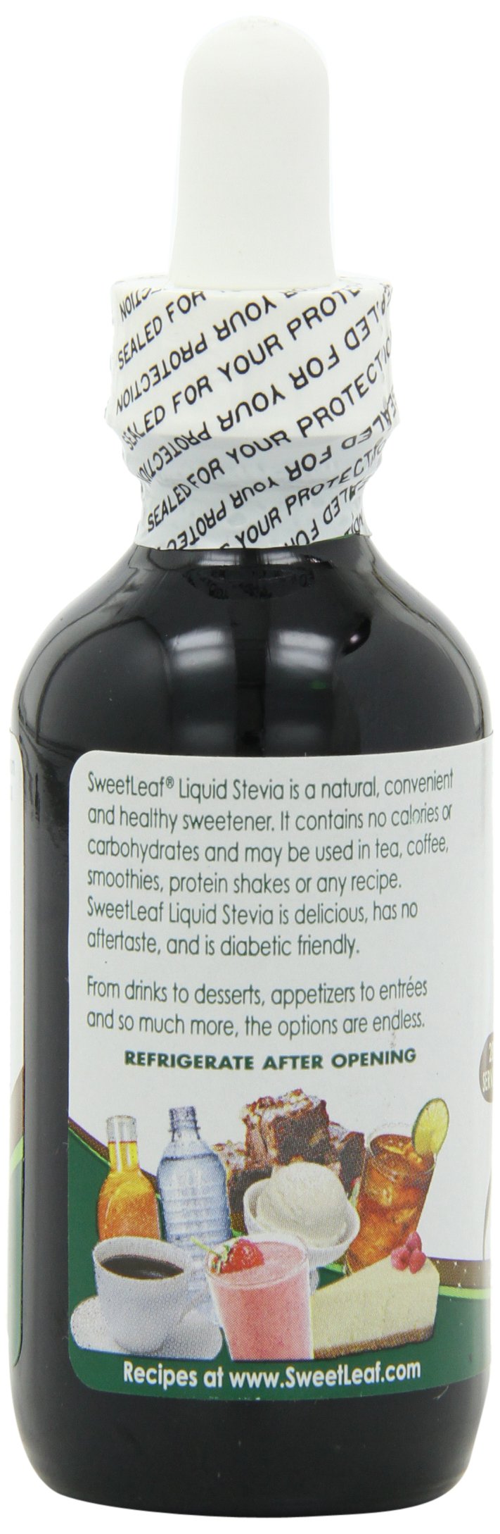 Sweet Leaf Chocolate Flavor Stevia Liquid, 2 Ounce - 3 per case.