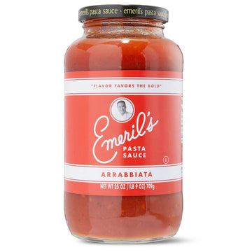 Emeril Lagasse Pasta Sauce Arrabbiata, 25 Oz Jar, Gourmet, Bold Flavor for Pasta, Pizza, and More