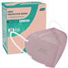 Xdx Kn95 Face Masks, Individually Wrapped Pink Mask For Men And Women, 5 Layers Breathable & Comfortable Face Masks Disposable, 