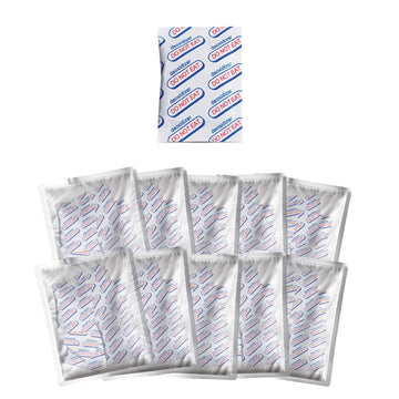 200Cc (10 Individual Pack Of 10 Packets, Total 100 Packets) Oxygen Absorbers For Food Storage, Food Grade Oxygen Absorbers Packe