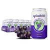 Spindrift Grapeade Sparkling Water, 12 Fl Oz Can, Pack of 24