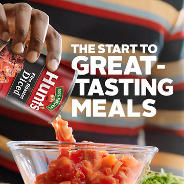 Hunt'S Fire Roasted Diced Tomatoes, Keto Friendly, 14.5 Oz