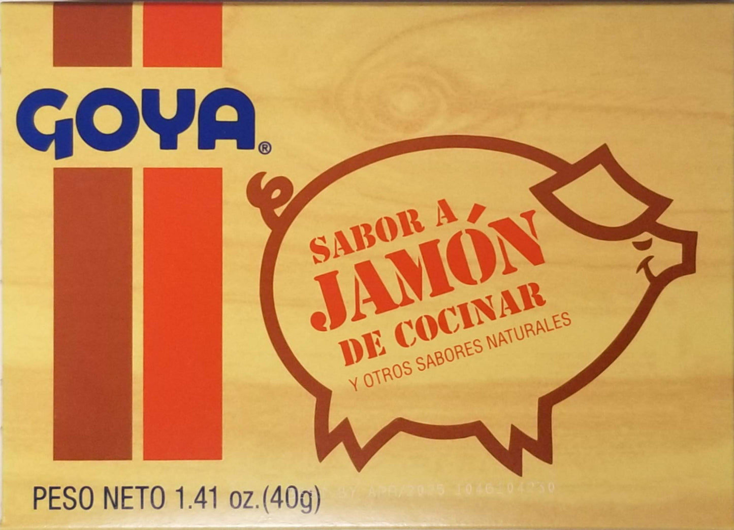Goya Ham Flavored Concentrated Seasoning 1.41Oz | Sabor A Jamon (Pack Of 03)