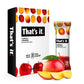 Thats It Fruit Bar, Apple + Mango, Pack of 12, One Size, Plastic
