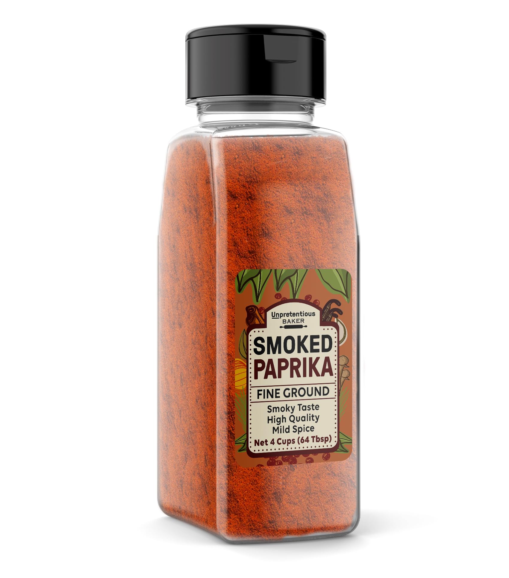 Unpretentious Smoked Paprika Ground Spice, 1 lb, Strong & Smoked Flavor