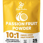 Jungle Powders Passion Fruit Powder, Freeze Dried, 3.5 Ounce, Yellow, 25 Servings