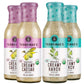 Tessemae's Organic Creamy Salad Dressing Variety Pack - Creamy Ranch, Creamy Caesar - 10 oz. bottles (4-Pack, 2 Each)