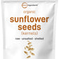 Organic Sunflower Seeds  4lbs | Raw  Unsalted  & Shelled - Whole Kernels | Low Carb Snack | Great for Baking  Smoothies  & Salad Toppings | Non-GMO  Vegan  Plant Based