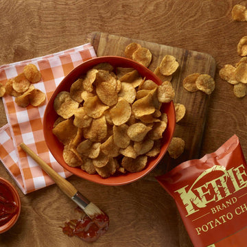 Kettle Brand Potato Chips, Backyard Barbeque Bags, 5 Ounce (Pack Of 8)