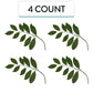 Global Sugar Art Magnolia Leaf Sugar Cake Flower Sprays, 4 Count By Chef Alan Tetreault