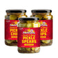 Famous Dave's Pickle Variety Bundle - 2 pck Sweet n' Spicy Pickle Chips & 1 pck Sweet n' Spicy Pickle Spears (72 oz.)
