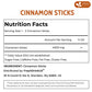 FreshDrinkUS  enhanced 75+ Cinnamon Dried Sticks  Whole Sticks  100% Natural & Pure Cinnamon Inner Bark  Raw Spice Flavor & Strong Aroma  Herbal Tea  Perfect for Warm Beverages