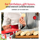 Davids Cookies Happy Birthday Gift Sampler Tin – Crunchy Gourmet Cookies – Bakery Snack Gift For Birthdays, Celebrations And Special Occasions – Shortbread Cookies