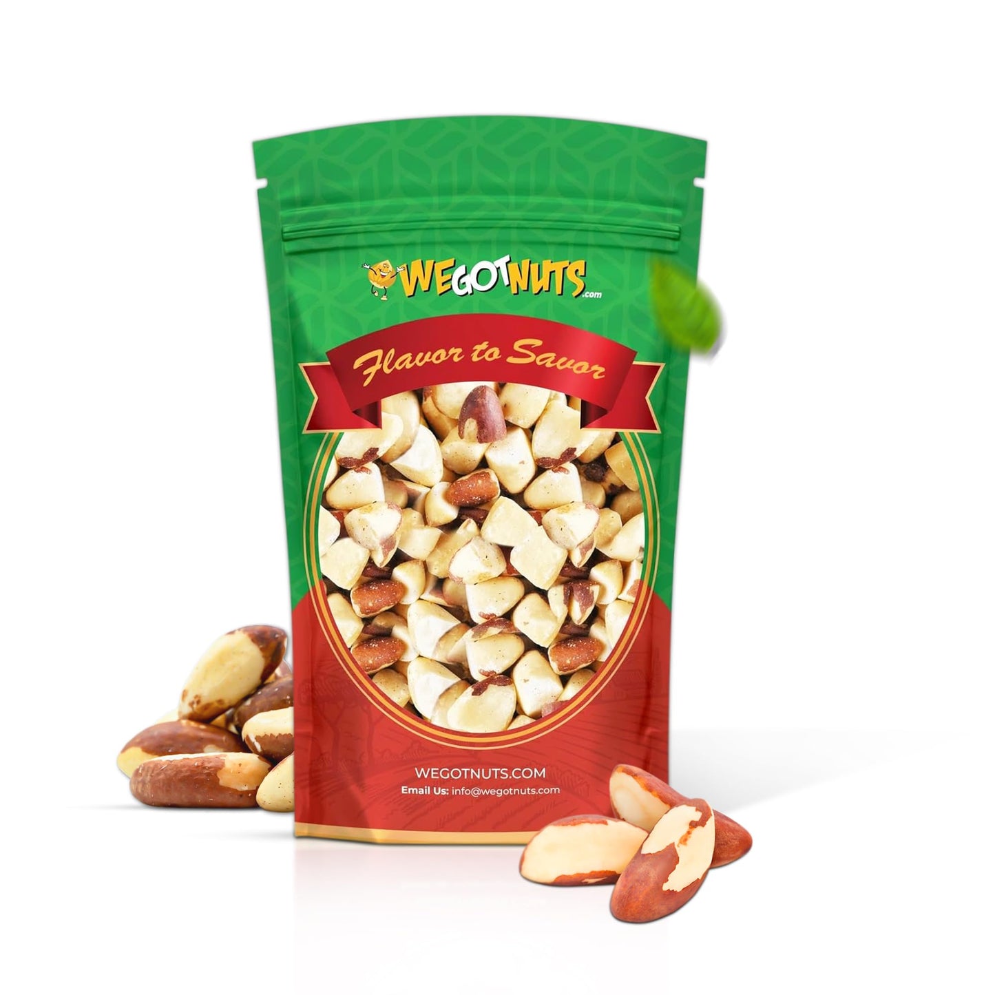 Raw Brazil Nuts Halves - 3 Pounds (48oz) - Natural  Unsalted  Shelled  No Preservatives  Kosher Certified- Natural  Fresh  Healthy Diet Snacks for Kids and mature-themeds by We Got Nuts