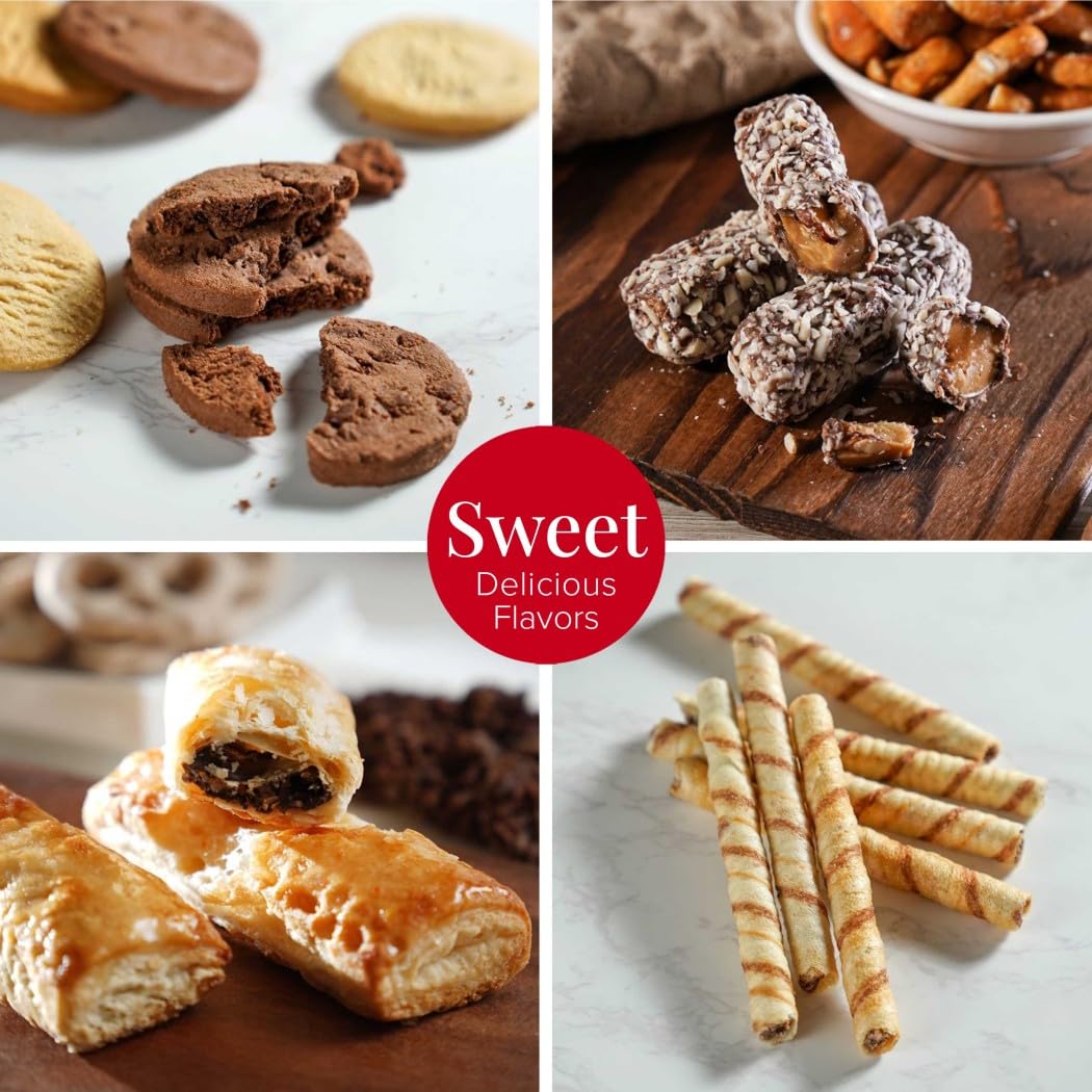 Broadway Basketeers Gourmet Gift Basket - Kosher Sympathy Food Gift for Bereavement, Loss, Funeral, or Shiva