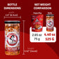 MaeMai Chili Crisp (MEDIUM HOT Spice) - Non-Oily Chili Crisp Topper  Rice Seasoning  Ramen Topper  Furikake  Umami Onion & Garlic Flakes | 4.41oz (125g) Resealable Bottle