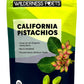 Wilderness Poets, Organic, Whole, Raw Pistachios - Grown in California, Fresh, Bright Green, Unsalted, Unroasted, (6 Ounce - 170