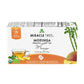 Tree Organic Moringa Superfood Tea, 25 Individually Sealed Bags, Mango Flavor, 6 Count Pack, Vegan, Gluten-Free, Caffeine-Free