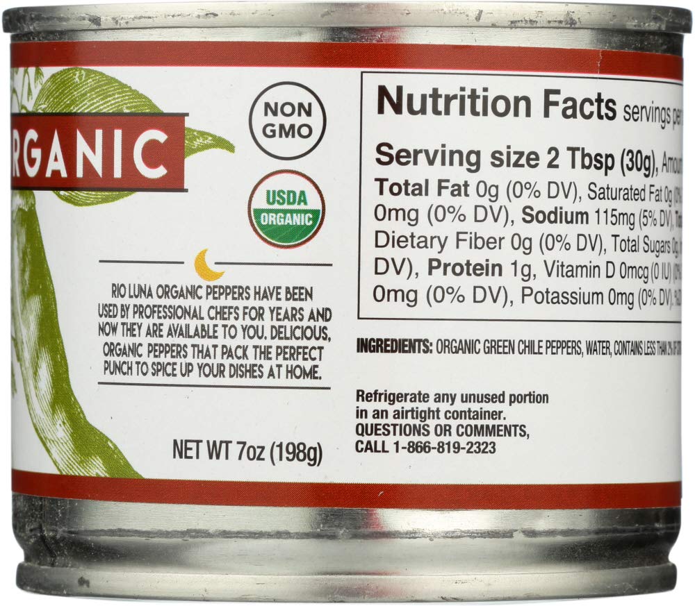 Rio Luna Chile Grn Chppd Lg Org 7 Oz