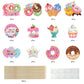 48Pcs Donut Birthday Party Supplies Donut Grow Up Cupcake Toppers, Donut Theme Party Cake Decorations, Doughnut Happy Birthday C