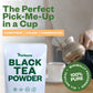 Purisure Instant Black Tea Powder, Unsweetened, 125g, Quick Dissolve for Hot/Cold Tea, Non-GMO, 125 Servings
