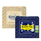 KUSMI TEA Organic Black Tea Bags - Anastasia & Bouquet of Flowers No.108 - 2 Boxes of 20 Bags Each