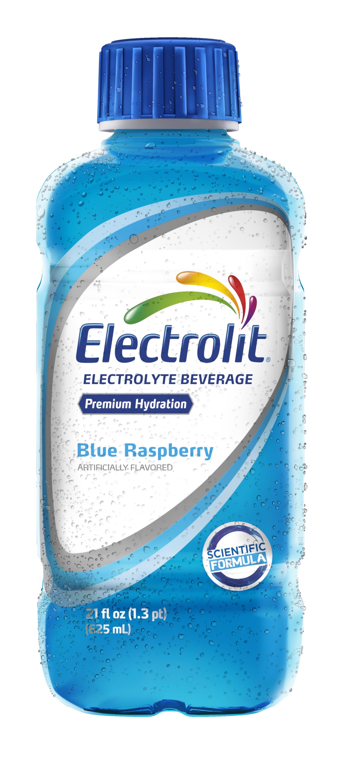 Electrolit  Electrolyte Beverage  Blue Raspberry  21 Fl Oz bottle (Pack of 12)
