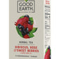 Good Earth Sensorial Blend Flavored Herbal Tea Hibiscus, Rose And Sweet Berries, No Artificial Color, No Preservatives,15 Count (Pack Of 5)
