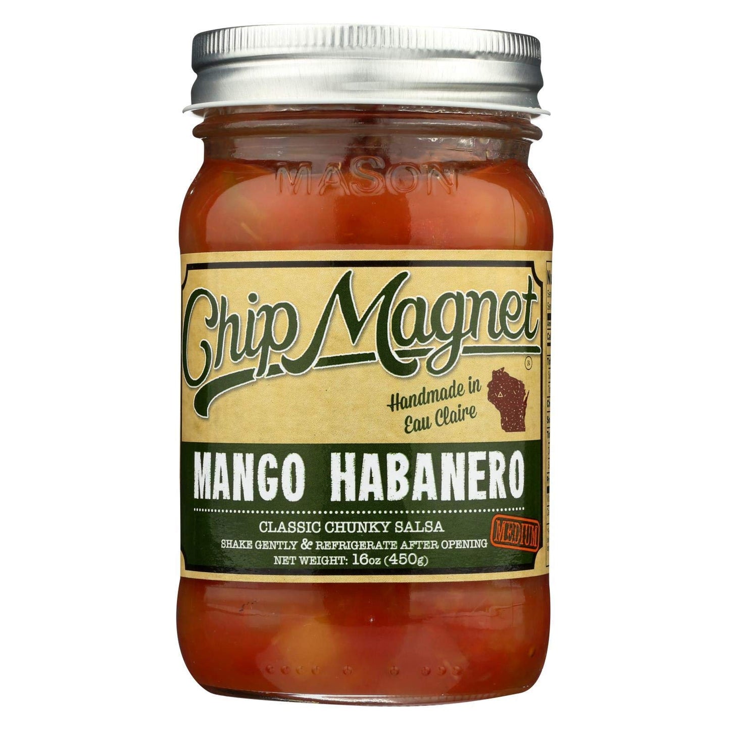 CHIP MAGNET SALSA SAUCE APPEAL Salsa - Mango Habanero - Case of 6 - 16 oz