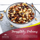 Oregon Farm Fresh Snacks Cranberry Craze - Fresh Oregon Grown Cashew Almond Trail Mix with Dried Pineapple and Yogurt Chips - He