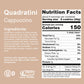 Loacker Quadratini Cappuccino Wafer Cookies (220G)