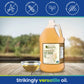 Kevala Rice Bran Oil - Rice Bran Oil For Cooking - Rice Oil - Deep Frying Oil - Non Gmo Cooking Oil - High Heat Cooking Oil - 128 Fluid Ounces - 1 Gal