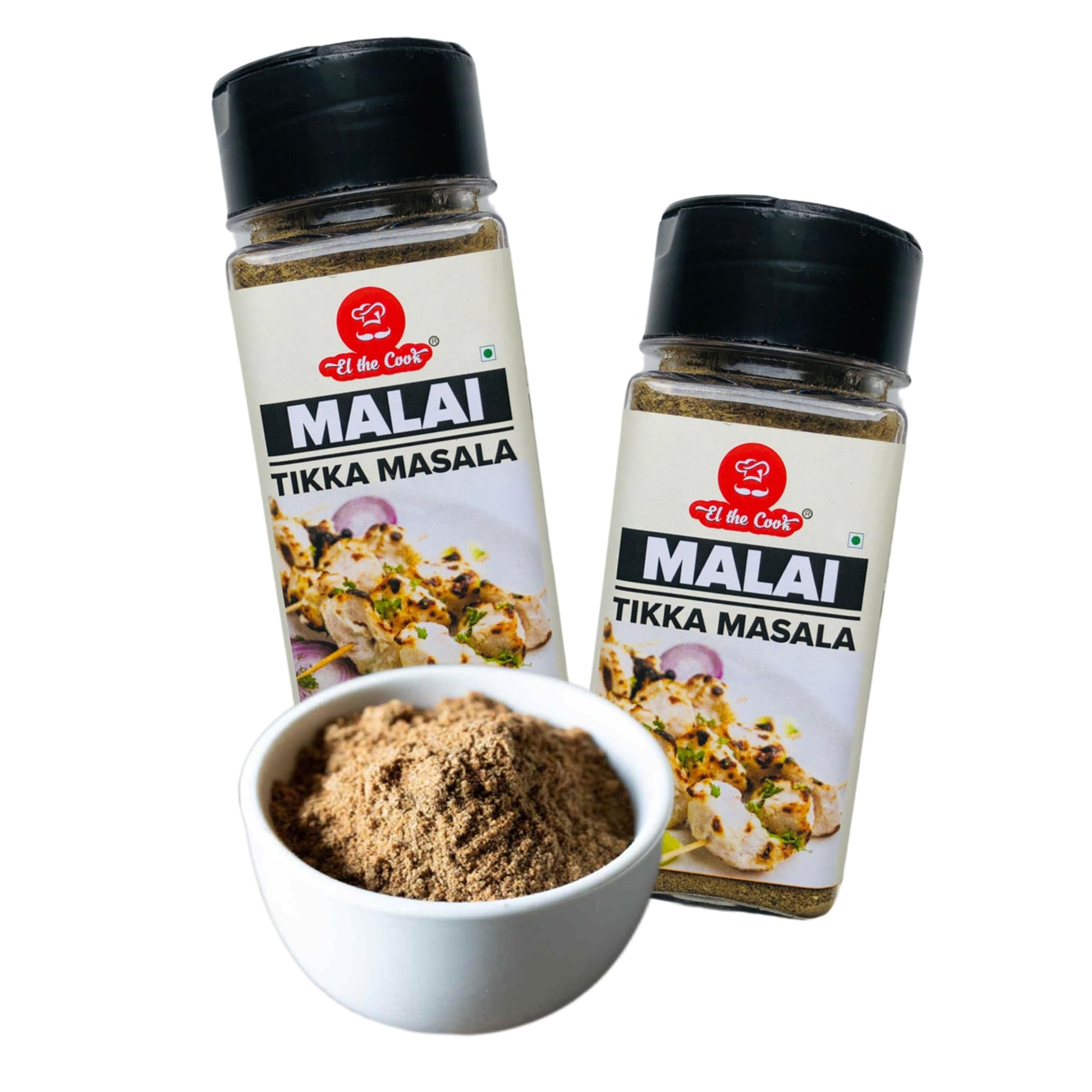 El The Cook Tandoori Malai Tikka Powder Masala | Just Add To Curd And Make Fresh Marinade For Chicken, Paneer, Mushroom | No Add
