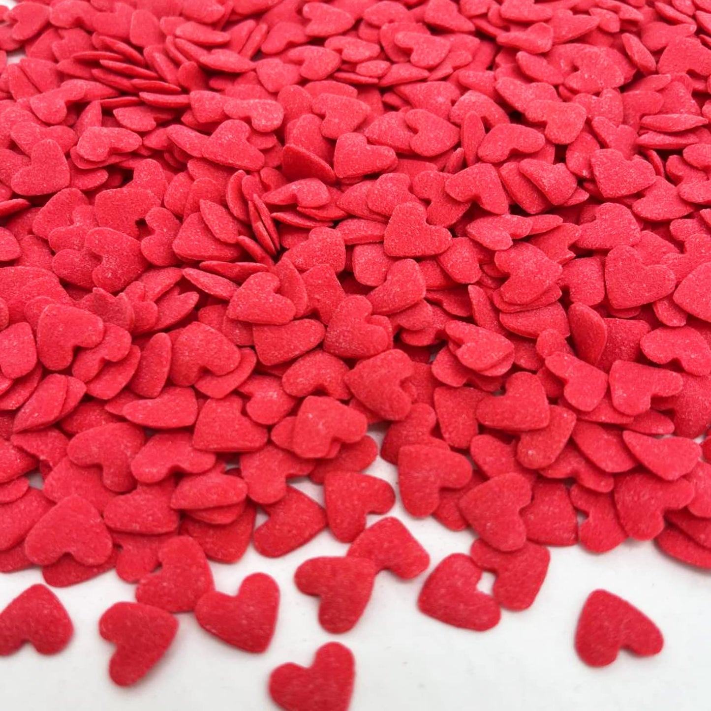 Valentine'S Day Red Hearts Sprinkles Cupcake Cake Decoration Cake Cookie Icecream Donut 3.4Oz