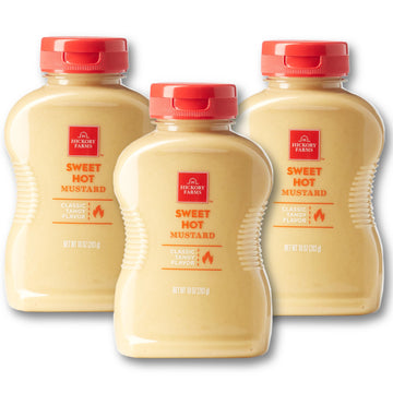 Hickory Farms Farmhouse Recipe Sweet Hot Mustard 10Oz - Pack Of 3