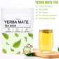 Yerba Mate Tea Bag, 50 Teabags, Unsmoked Yerba Mate, 100% Natural Cultivated From Argentina - Rich In Antioxidants And Plant Nut