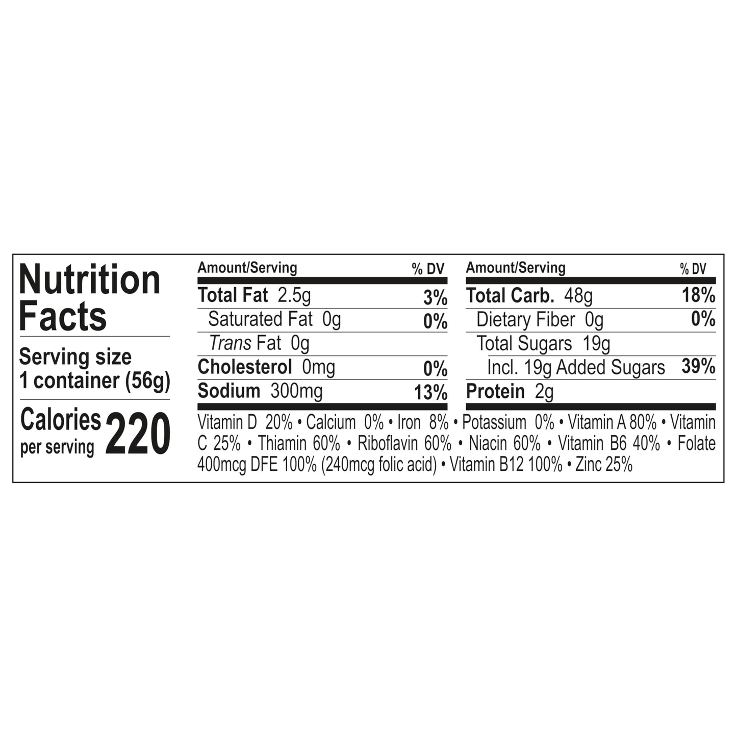 Fruity Pebbles Gluten Free Cereal, Sweetened Rice Crunch, On-th-Go Single Serve Breakfast, 2 oz Cup (Pack of 12)