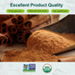 Soeos Organic Cinnamon Powder, Cinnamon, Ground Cinnamon, Cinnamon Sticks, 100% Raw, Non-Gmo, Kosher Certified, Cinnamon Seasoning Spice For Coffee, Baking, Cooking And Beverages 15 Oz (425G)