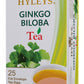 Hyleys Ginkgo Biloba Green Tea - Brain Support Blend With Citrus - 100% Natural, Gluten-Free, Non-Gmo, Memory & Focus Tea - 25 T