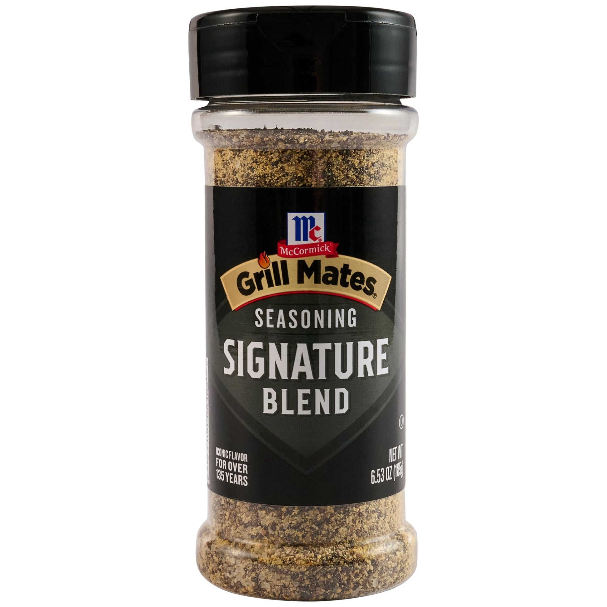 McCormick Grill Mates Seasoning, Signature Blend, Bold & Savory Flavor for Meat, Seafood & Vegetables, Grilling, Air Frying, Roa