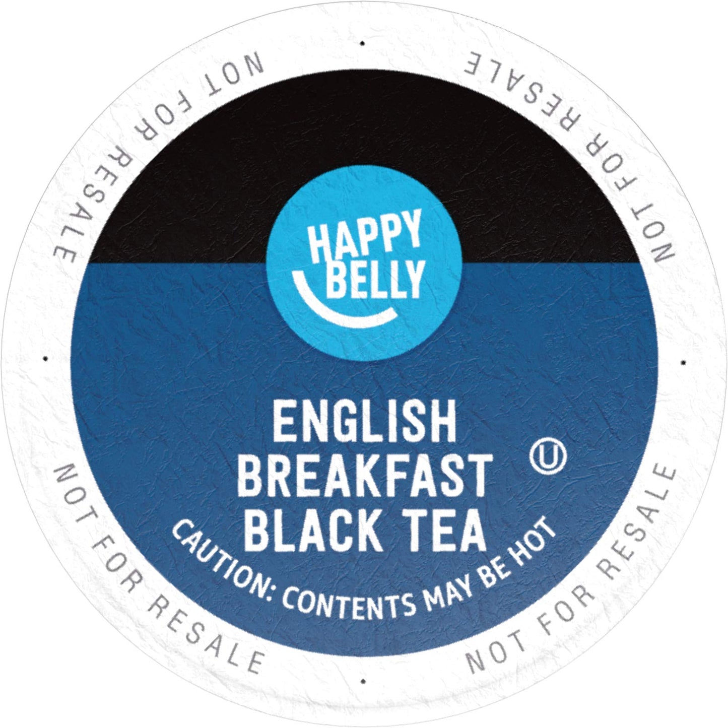 Happy Belly Tea Pods, Compatible with 2.0 K-Cup malt-inspired, English Breakfast, 24 Count
