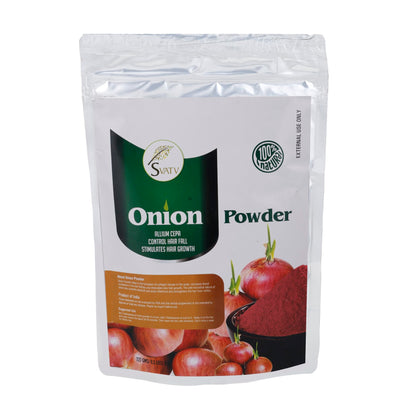 SVATV Onion Powder | Allium Cepa | Soothes Hair Scalp | Stimulates New Hair Growth | Size - 227g, Half Pound, 8oz