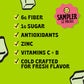 Popwell Prebiotic Soda Variety Pack, 12 Fl Oz (Pack of 12), 6g Fiber, 1g Sugar, Immunity Support, Blackberry Lime, Cherry Citrus, Tropical Mango