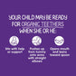 Happy Baby Organics Teether, Blueberry & Purple Carrot, 12 Count (Pack Of 6)