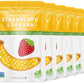 Nature'S Turn Freeze-Dried Fruit Snacks, Strawberry Banana Crisps, Pack Of 6 (1.2 Oz Each)
