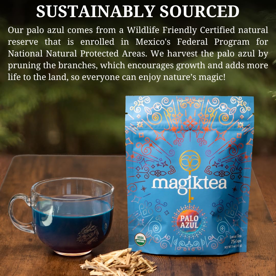 Palo Azul Tea - Usda Organic Certified - Kidneywood - 5 Oz (75 Cups) - Magiktea