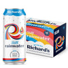 Richards Rainwater Still Canned Water, 100% Rain, Naturally Purified Drinking Water (16 fl oz Aluminum Cans, Pack of 12)