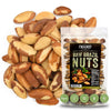 Im A Nut Raw Brazil Nuts, 16 oz, Non-GMO, Vegan, Gluten-Free, Resealable Bag