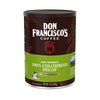 Don Franciscos Premium Decaf Ground Coffee, 100% Arabica, 12 oz Can, Rich & Aromatic
